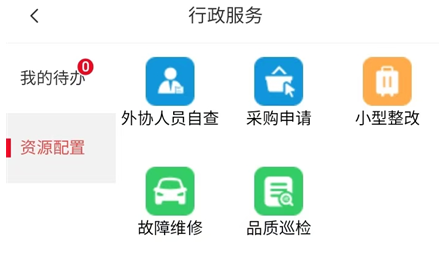 巡视问题工单入口示意